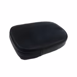 Cherk Black Motorcycle Universal Backrest Sissy Bar Cushion Pad For Harley Kawasaki Honda Suzuki Yamaka BMW