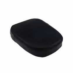 Cherk Black Motorcycle Universal Backrest Sissy Bar Cushion Pad For Harley Kawasaki Honda Suzuki Yamaka BMW