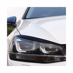 Headlights Eyebrow Eyelids ABS Chrome Trim Cover Sticker for Volkswagen VW Golf 7 MK7 GTI Accessories Car Styling