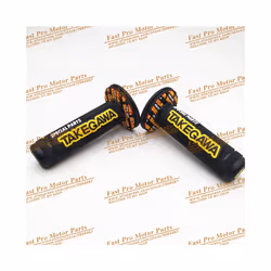 Handle Grip TAKEGAWA Motorcycle High Quality Universal Dirt Pit Bike Motocross 7/8" Handlebar Hand Grips Special parts YELLOW