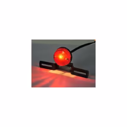Red Round Motorcycle Tail Brake Light For Harley Honda Kawasaki Suzuki Yamaha CB