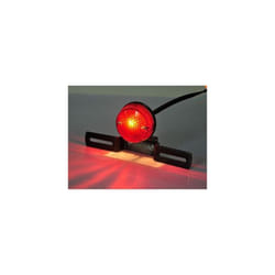 Red Round Motorcycle Tail Brake Light For Harley Honda Kawasaki Suzuki Yamaha CB