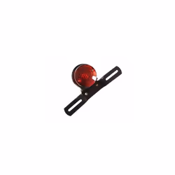 Red Round Motorcycle Tail Brake Light For Harley Honda Kawasaki Suzuki Yamaha CB