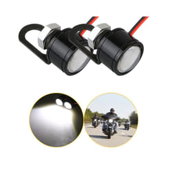 2Pcs/set Motorcycle Spotlights Lamp White LED Motorcycle Handlebar Spotlight Headlight Driving Light Motor Handlebar Spotlight