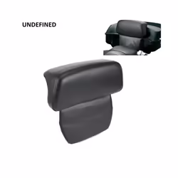 Black Motorcycle Seat Backrest Trunk Razor Chopped Tour-Pak Backrest Pad For Harley Touring Tri Glide FLHR FLTR 2014-2019