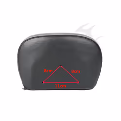 Motorcycle Sissy Bar Backrest Pad For Harley Touring Road King Street Electra Glide FLH FL FLHT FLHX 1997-2023