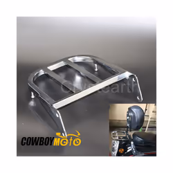 Chrome Motorcycle Rear Sissy Bar Luggage Rack For SUZUKI Intruder Volusia VL800 2001 2002 2003 2004-2011 Boulevard M50 2005-2 ...