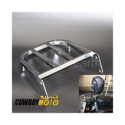 Chrome Motorcycle Rear Sissy Bar Luggage Rack For SUZUKI Intruder Volusia VL800 2001 2002 2003 2004-2011 Boulevard M50 2005-2009