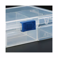Electronic Plastic Container Box For Tools Case SMD SMT Screw Sewing PP Transparent Pink Blue Component Storage Box