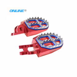 MX Wide Foot Peg Rest Pedal For CR CRF CR125 CR250 CRF250R CRF450R CRF250X CRF450X CR500 Dirt Bike Motocross Enduro Supermoto