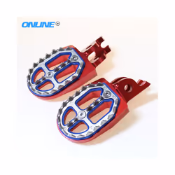 MX Wide Foot Peg Rest Pedal For CR CRF CR125 CR250 CRF250R CRF450R CRF250X CRF450X CR500 Dirt Bike Motocross Enduro Supermoto