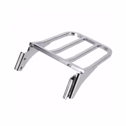 Chrome Motorcycle Sissy Bar Backrest Luggage Rack Rear Carrier For Harley Sportster XL 1200 883 Dyna Heritage Softail FLST