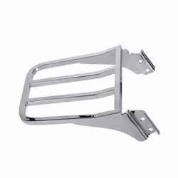 Chrome Motorcycle Sissy Bar Backrest Luggage Rack Rear Carrier For Harley Sportster XL 1200 883 Dyna Heritage Softail FLST