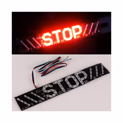 Motorcycle Turn Signals LED Flashing Brake Flashing Light Driving  Stop Signal Tail Light Directional Accessories For Motorcy ...