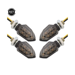Motorcycle Turn Signal Smoke Light Indicator Light 5 LED Motorcycle Signal Light for Kawasaki