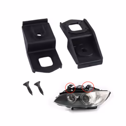 2x Headlight Mount Tab Repair Kit For BMW E92 E93 Coupe Convertible 2007-2013 Headlight Housing Repair Kit