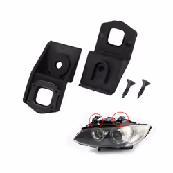 2x Headlight Mount Tab Repair Kit For BMW E92 E93 Coupe Convertible 2007-2013 Headlight Housing Repair Kit