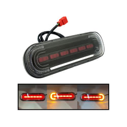 1Pc Motorcycle Tail Light With Turn Signals Motorbike Rear Light 12V ATV Ebike Back Light Position Brake Lamp Waterproof