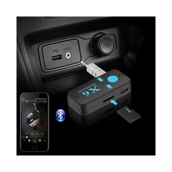 X6 Wireless Bluetooth-compatible Receiver Transmitter Handsfree Adapter 3.5mm Jack for MP3 Car Music Audio A2DP Support