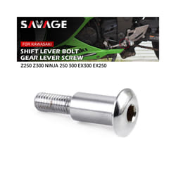 Left Shift Lever Bolt For KAWASAKI NINJA 250/R EX250 NINJA 300 EX300 Z250 Z300 2013-2018 Motorcycle Gear Shift Pedal Mount