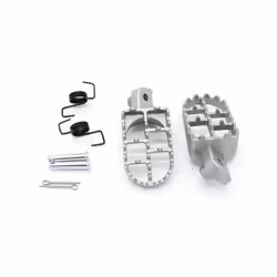 Aluminum wide flat motorcycle foot pegs rest pedal for PW80 Dirt