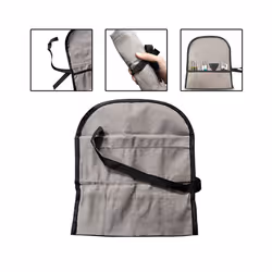 Tool Storage Bag Multiple Pockets Multi-Purpose Roll Up Pouch Hanging Tool Bag For Wrench Hand Tools Organizer Carpentry