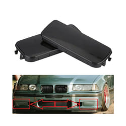 2pcs Car Front Fog Light Hole Cover Cap For BMW E36 3-Series 320i 323i 325i 328i 51118122449 / 51118122450 Car Accessories