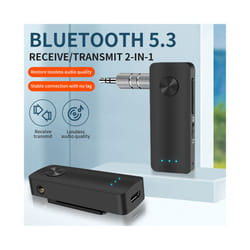 Wireless Bluetooth 5.0 Aux Adapter Support NFC TF Card 3.5mm Jack Handsfree For TV PC Speaker Car Kit Audio Receiver Transmitter
