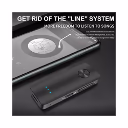 Wireless Bluetooth 5.0 Aux Adapter Support NFC TF Card 3.5mm Jack Handsfree For TV PC Speaker Car Kit Audio Receiver Transmitter