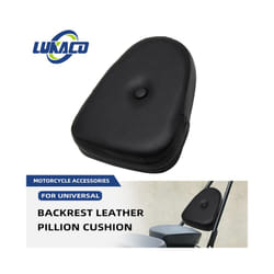 Backrest Leather Pad Universal Motorcycle Sissy Bar Pillion Cushion For Harley Yamaha Honda Suzuki Kawasaki Chopper Cruiser