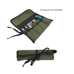 1PC Multiple Pockets Multi-Purpose Roll Up Tool Bag Oxford Cloth Wrench Pouch Screwdrivers Drills Storage Case Bag Hanging