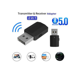 Mini 3.5mm AUX Stereo Wireless Bluetooth Adapter 5.0 Bluetooth Transmitter Receiver for Car Music Bluetooth Transmitter