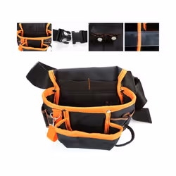 Multi-pocket Waist Bag for Electrician Carpenter Hardware Tool Belt Bag 600D Oxford Cloth Tool Bag Maintenance Organizer