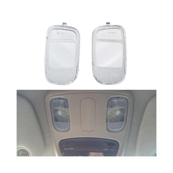 1 Pair Car Interior Overhead Console Dome Light Lens Clear Cover 5183270AA 5183271AA For Dodge Ram 1500 2500 3500 4500 5500