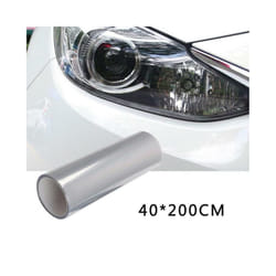 200*40cm Car Transparent Light Protector Film Bumper Hood Paint Protection Vinyl Roll For Tail/ Head/Brake/Fog Light