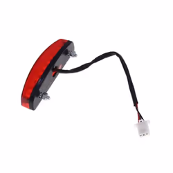 LED 3Wire 12V Brake Stop Light License Taillight Red For ATV Off-road Motorcycle Running Tail Light Universal 12V Red