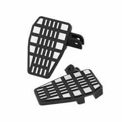 Motorcycle Black CNC Billet Aluminum Front Driver Footrests Foot Pegs Wide Pedals For Honda Rebel 1100 CMX1100 2021-2023