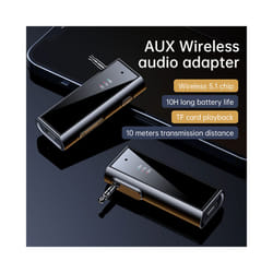 Wireless Bluetooth Transmitter Receiver 2 in 1 Wireless Adapter 3.5mm Jack Audio AUX Adapter For Car Audio Music Aux Handsfree