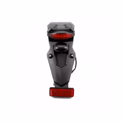 Motorcycle Fender Tail Light 12V Rear Fender LED Tail Light Brake Stop Lamp License Plate Light for Off-Road Motorcycle
