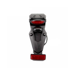 Motorcycle Fender Tail Light 12V Rear Fender LED Tail Light Brake Stop Lamp License Plate Light for Off-Road Motorcycle