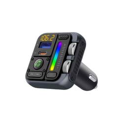 Car Bluetooth FM Transmitter Wireless Handsfree Audio Receiver MP3 player Car Radio Modulator 30W USB C Quick Charge Adapter