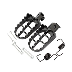 Black Wide Foot Pegs Footrests For Yamaha PW50 PW80 TW200 Honda XR/CRF50-110CC Pit Dirt Bike Motorcycle