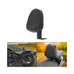 Motorcycle Front Driver Backrest Rider PU Leather Pad Back Cushion For Honda Rebel 300 500 CMX300 CMX500 2017-2022