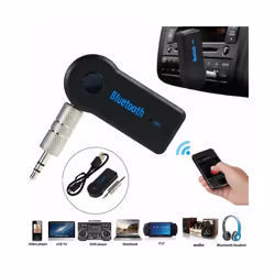 Wireless Car BT Compatible Adapter 3.5mm Audio Stereo Music Handsfree Headphone Receiver Handsfree Automobiles -Kit
