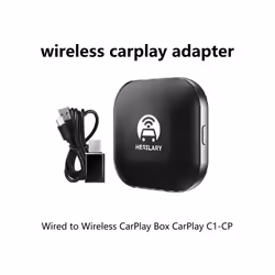 Birgus Wireless Carplay Adapter 2.4G+5.8GHz WiFi Bluetooth Apple Carplay Dongle With Hi Siri Ai Box Car Radio Accessories