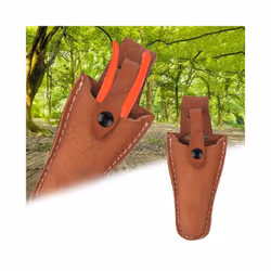 Gardening Scissors Bag Pruning Scissor Case Leather Sheath Portable Holster Cowhide Pruner Tool Bag For Pliers Pruning Shears
