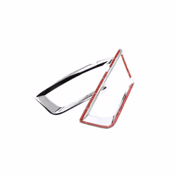 2Pcs ABS Chrome Car Rear Fog Light Lamp Cover Decoration Sticker Trim for Ford Ecosport 2013 2014 2015 2016 2017 Accessories
