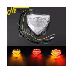 Motorcycle LED Taillight Rear Brake Lamp For Honda CB1000R 08-2016 CB600F Hornet 07-2014 CBR600F 11-14 Turn Signals Light