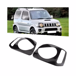 Bezels Front Light Headlight Trim Cover ABS-material used for Jimny 2007-2017 F19A