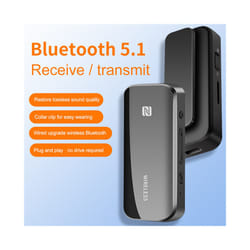 Bluetooth 5.0 Aux Adapter Wireless Dongle NFC TF Card 3.5mm Jack Handsfree For TV PC Speaker Car Kit Audio Receiver Transmitter